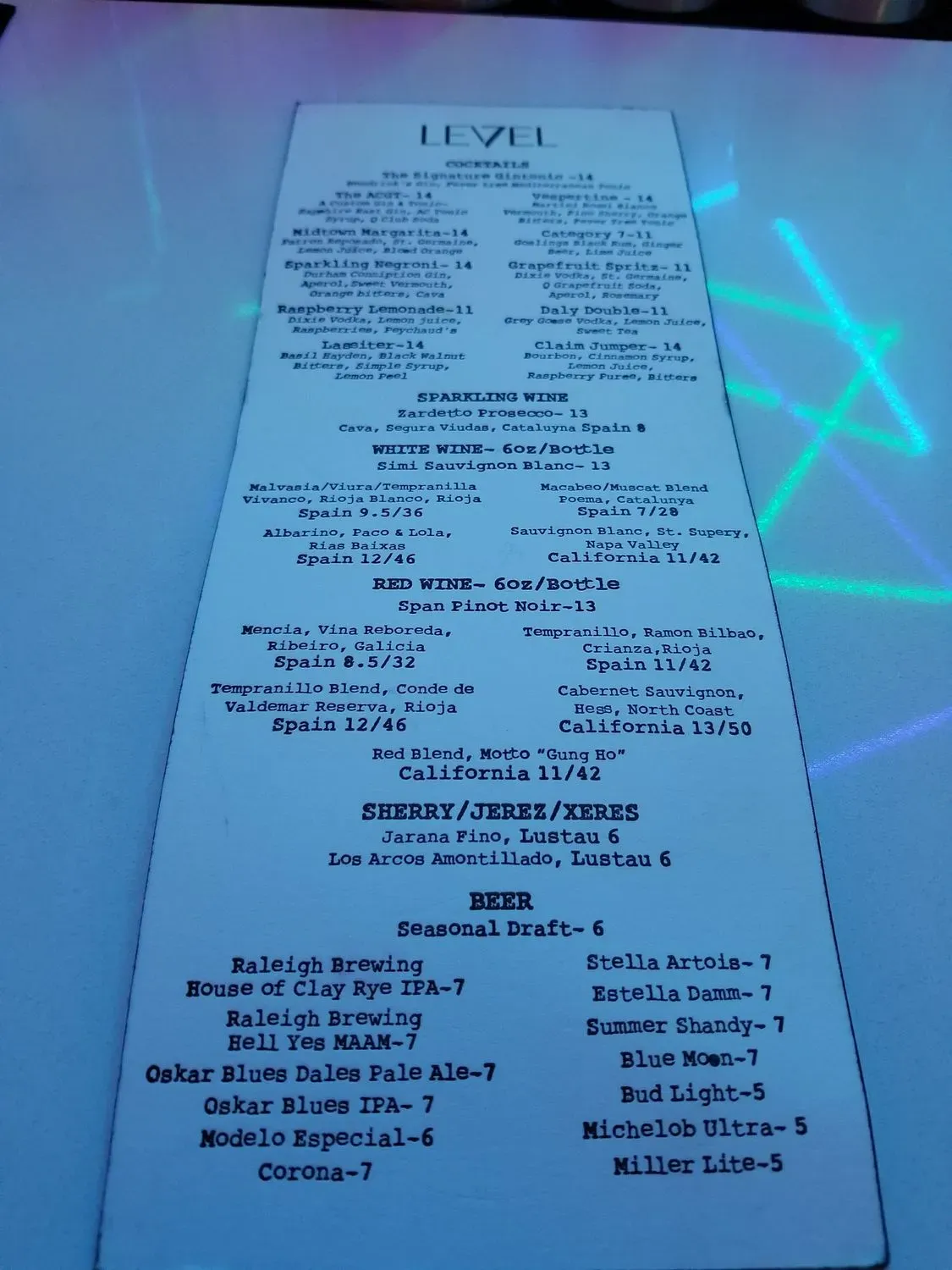 Menu 6