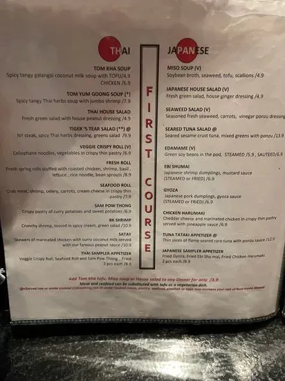 Menu 6