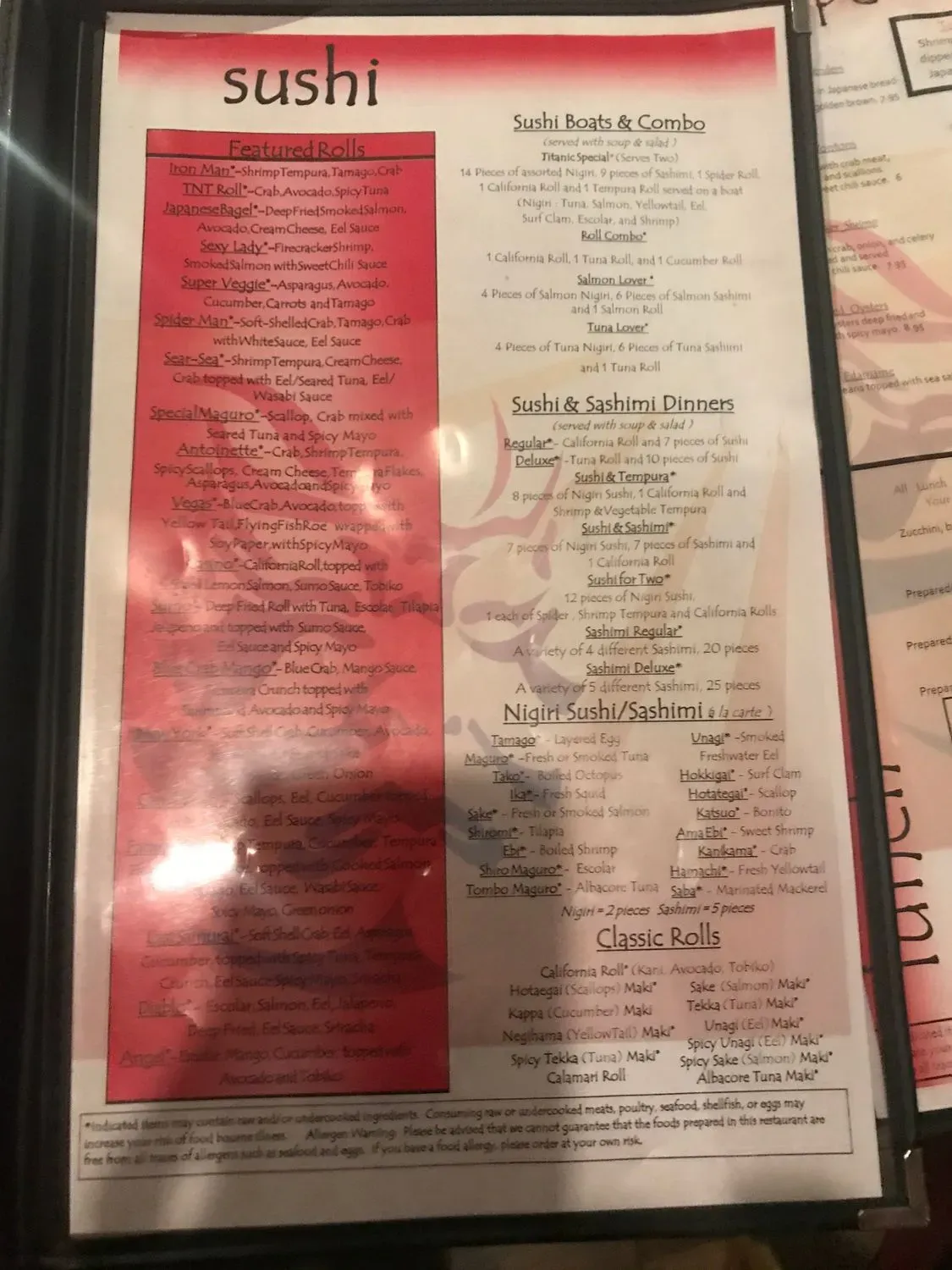 Menu 3