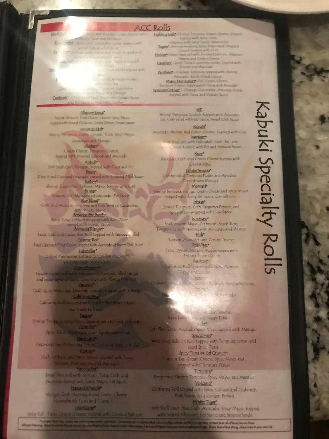 Menu 3