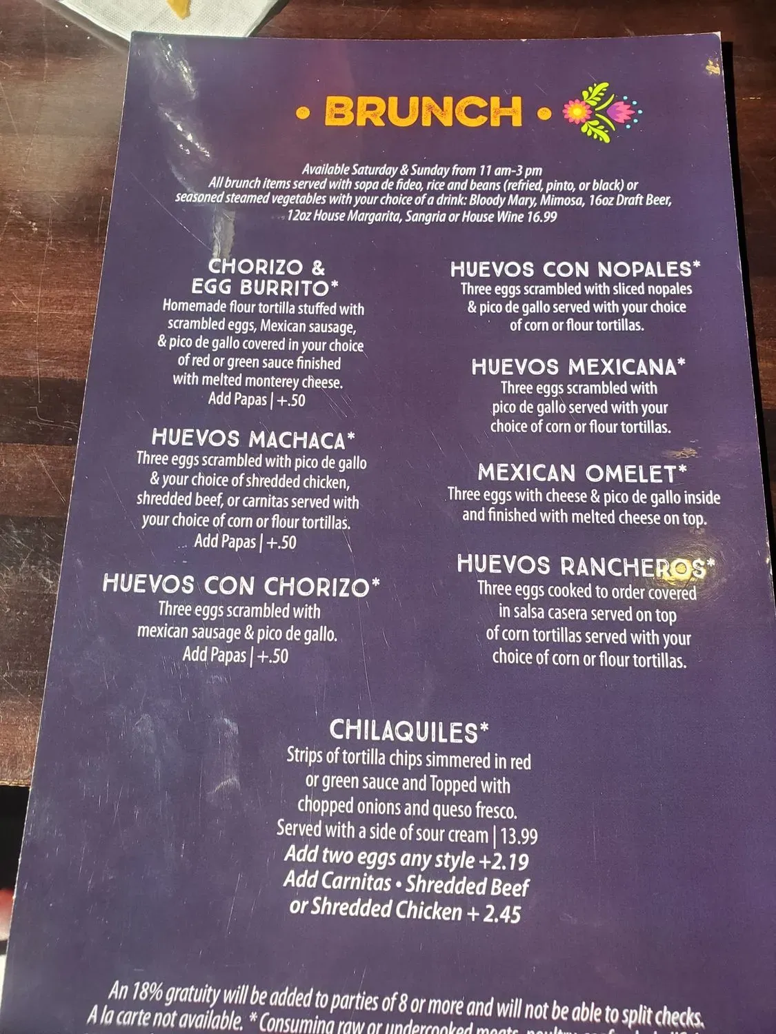 Menu 3