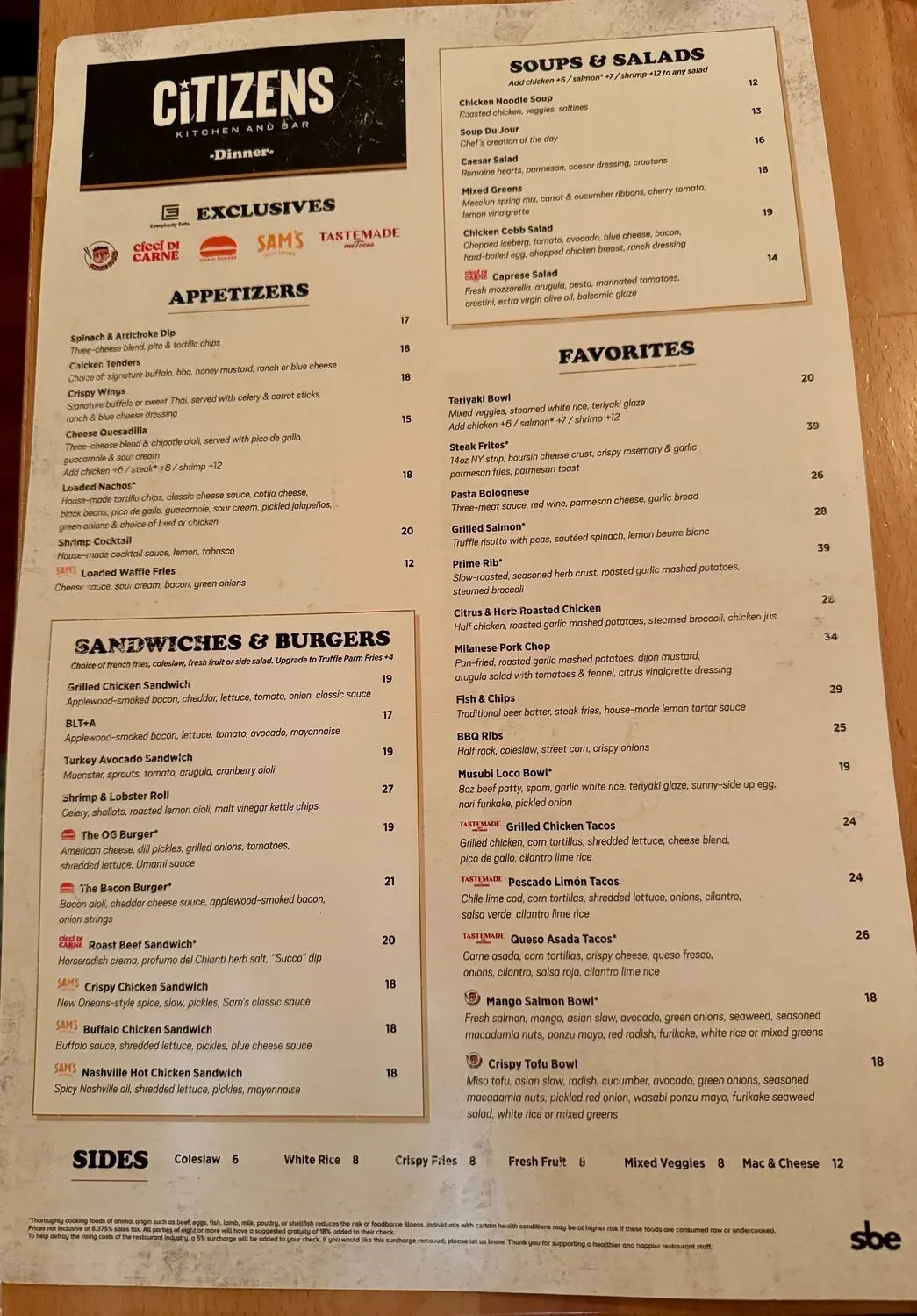 Menu 3