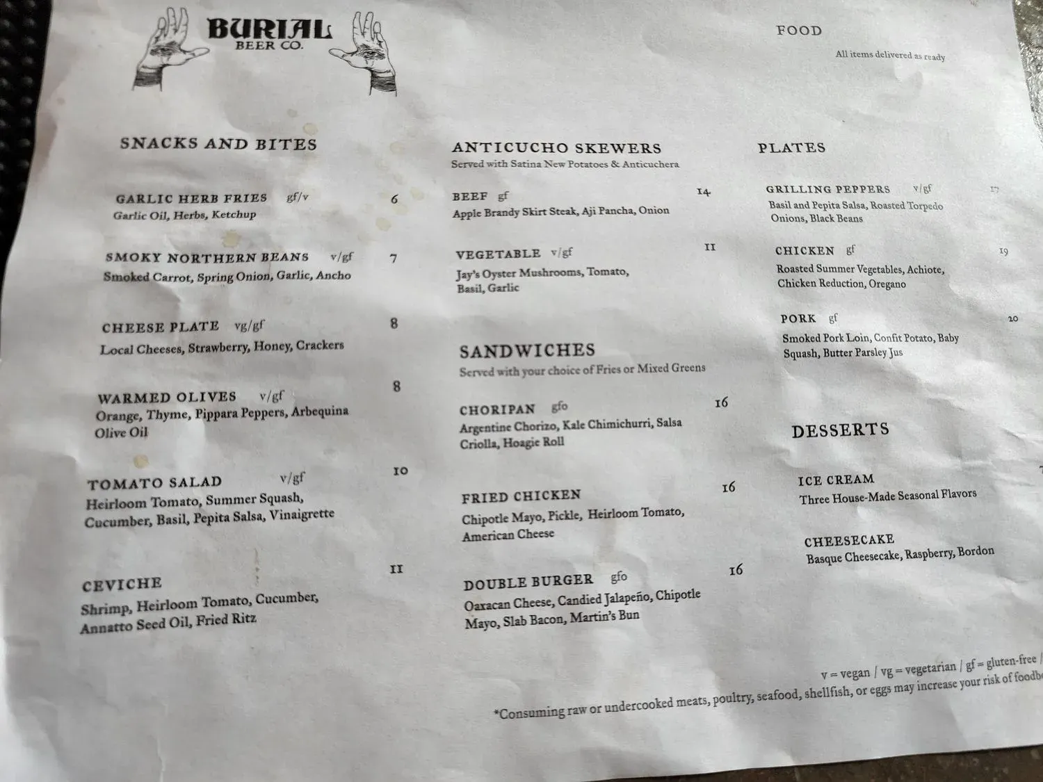 Menu 6