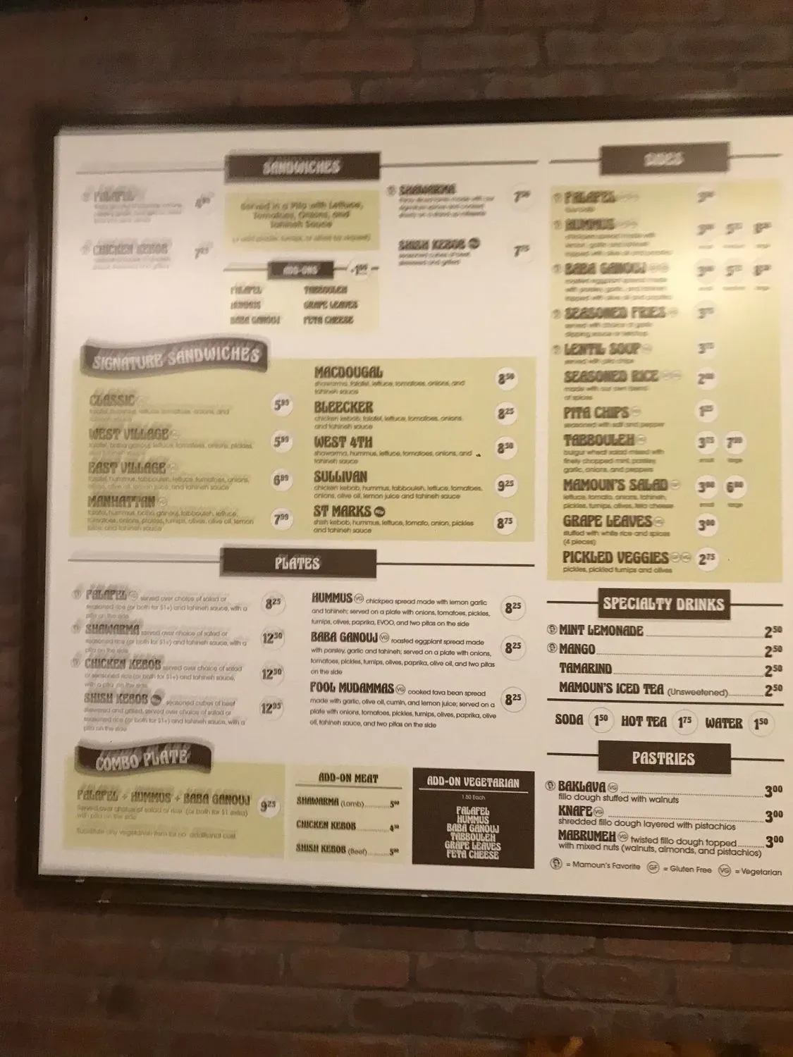 Menu 4