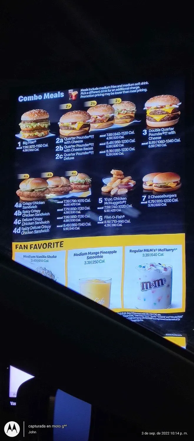 Menu 3