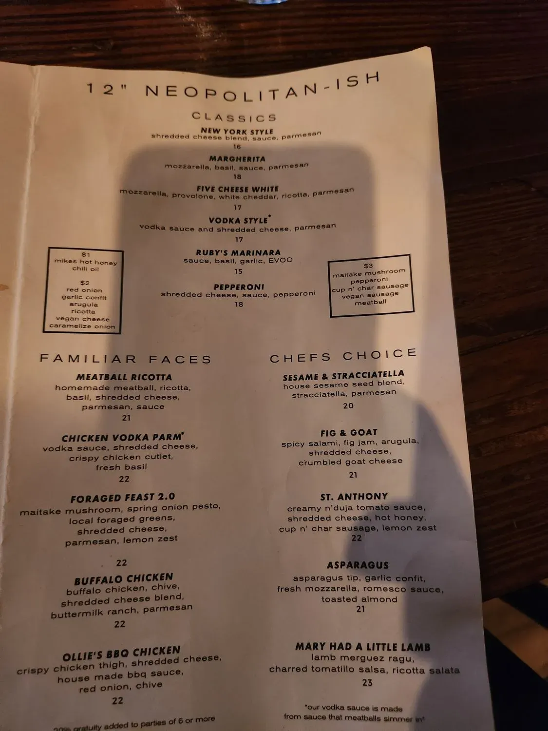 Menu 4