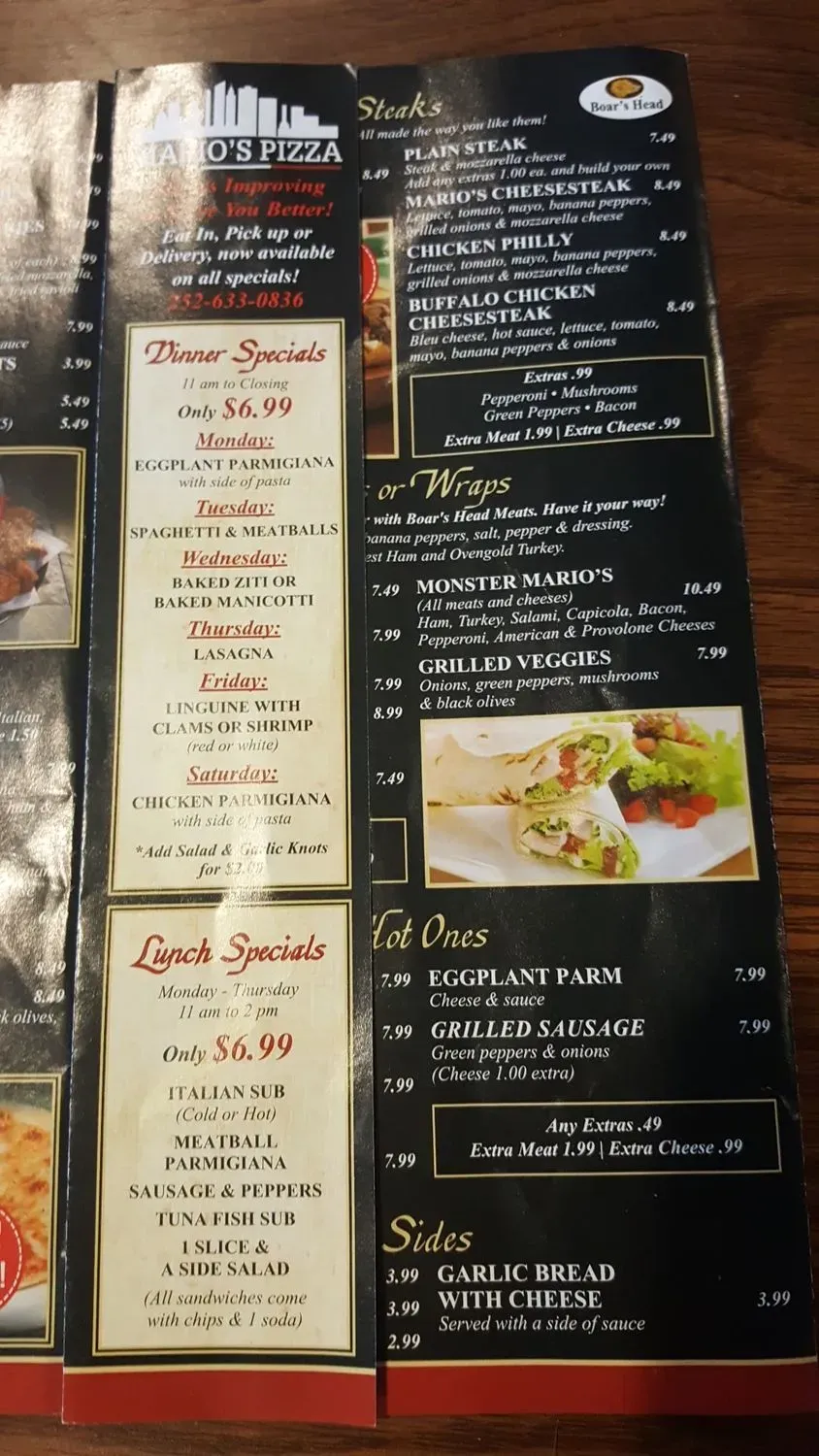 Menu 3