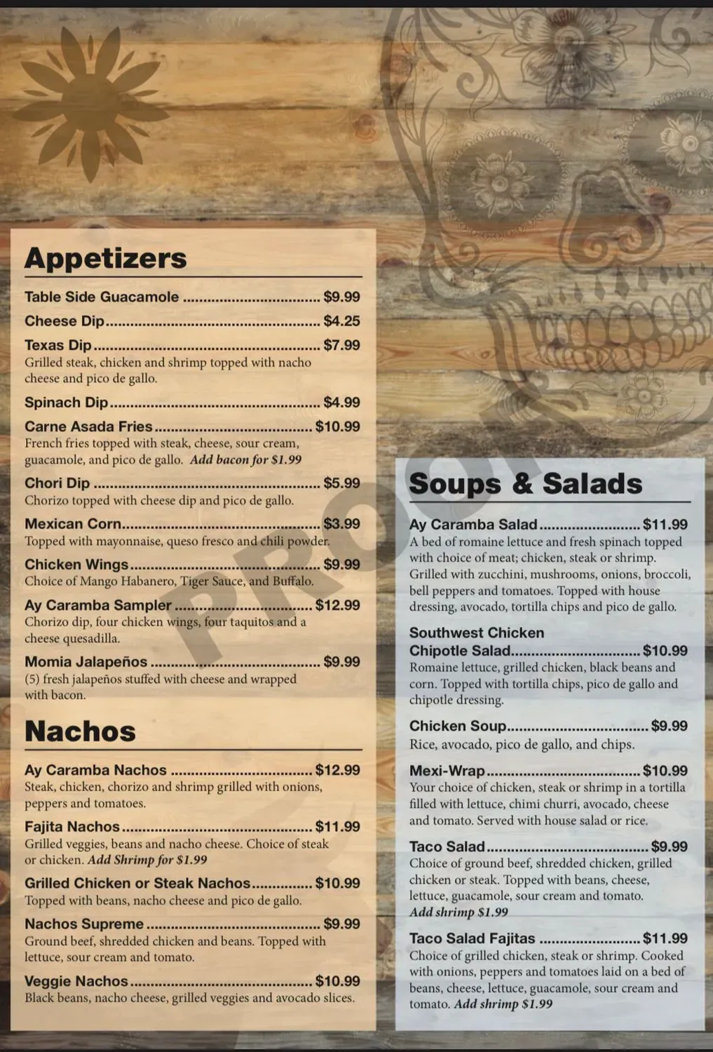 Menu 4