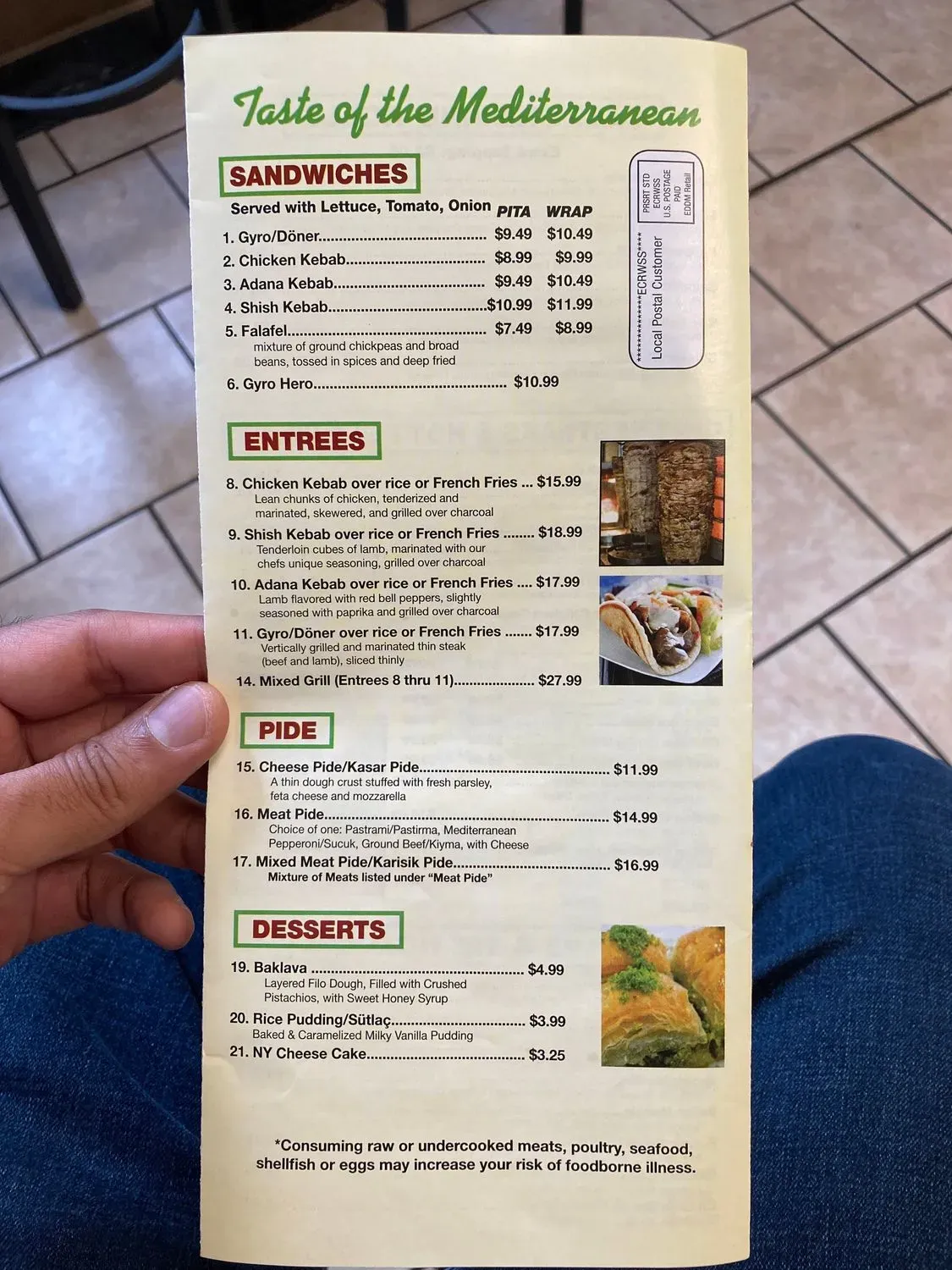 Menu 3