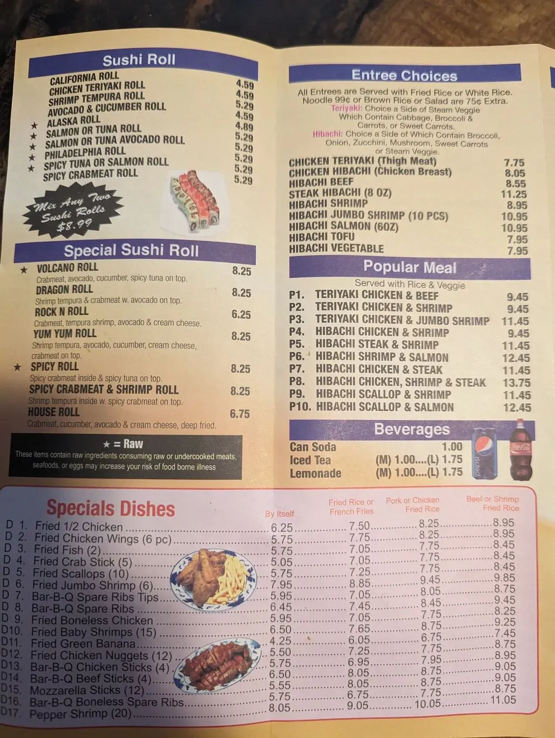 Menu 3