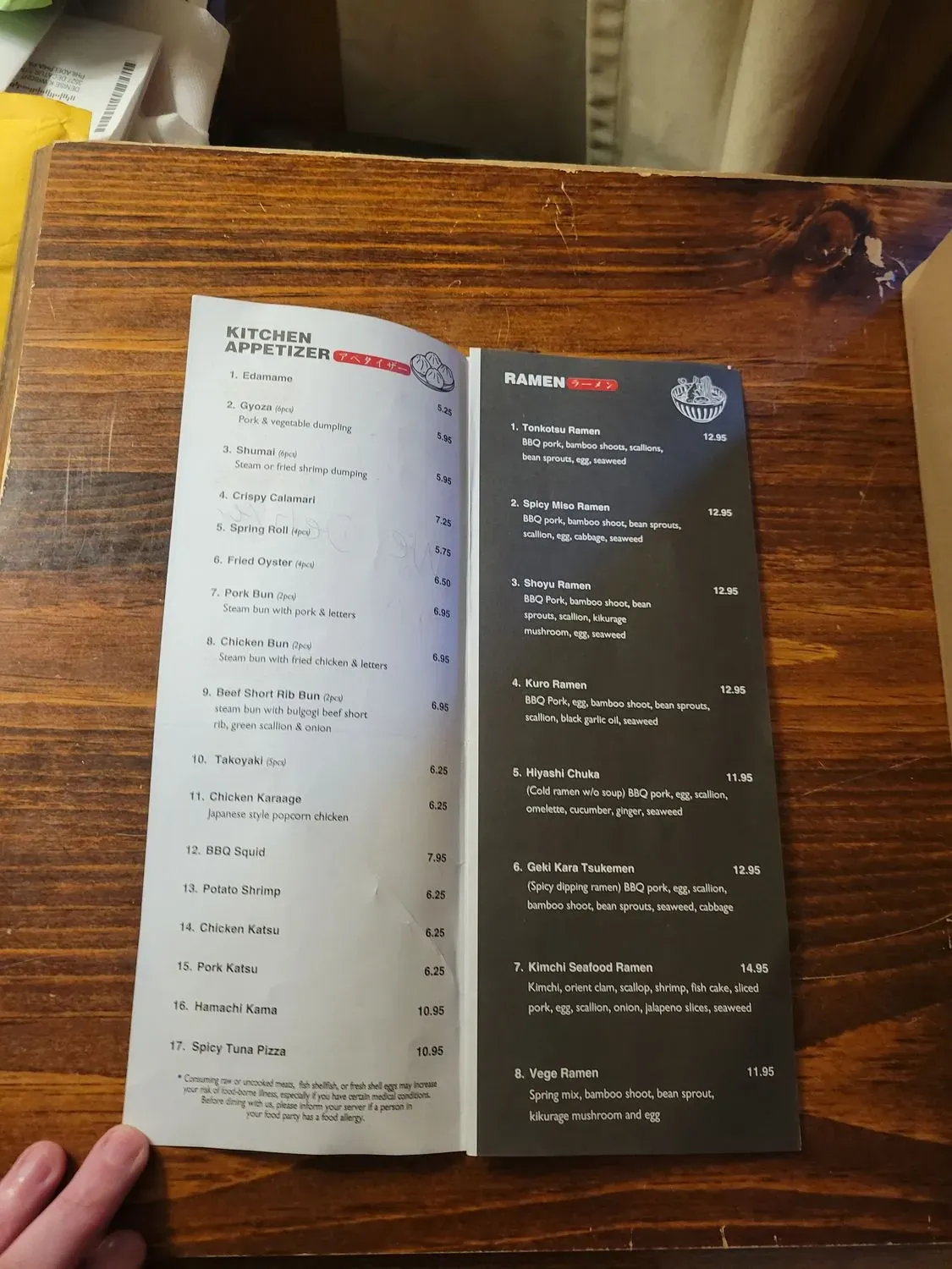 Menu 6