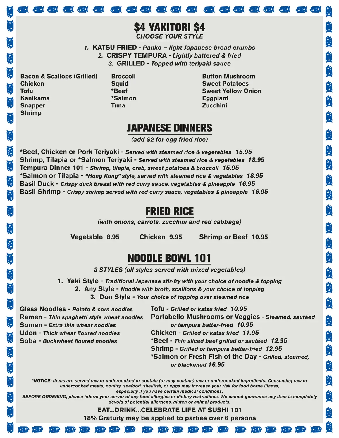 Menu 3