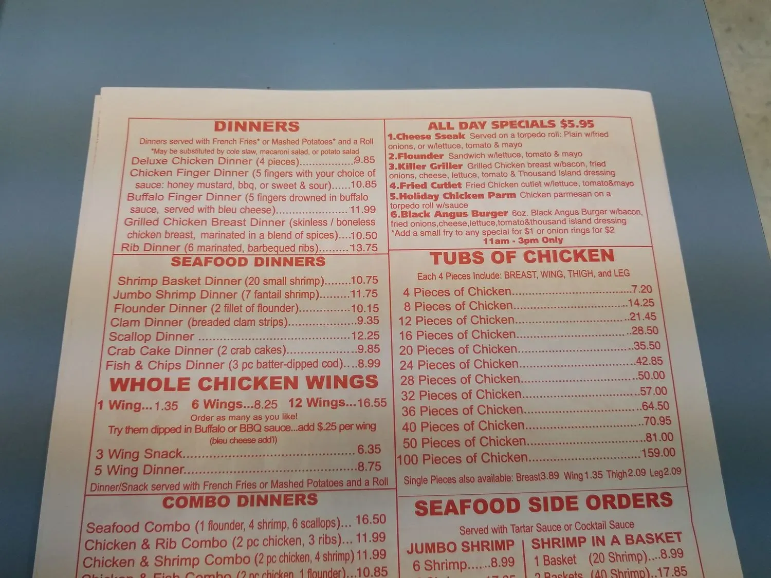 Menu 3