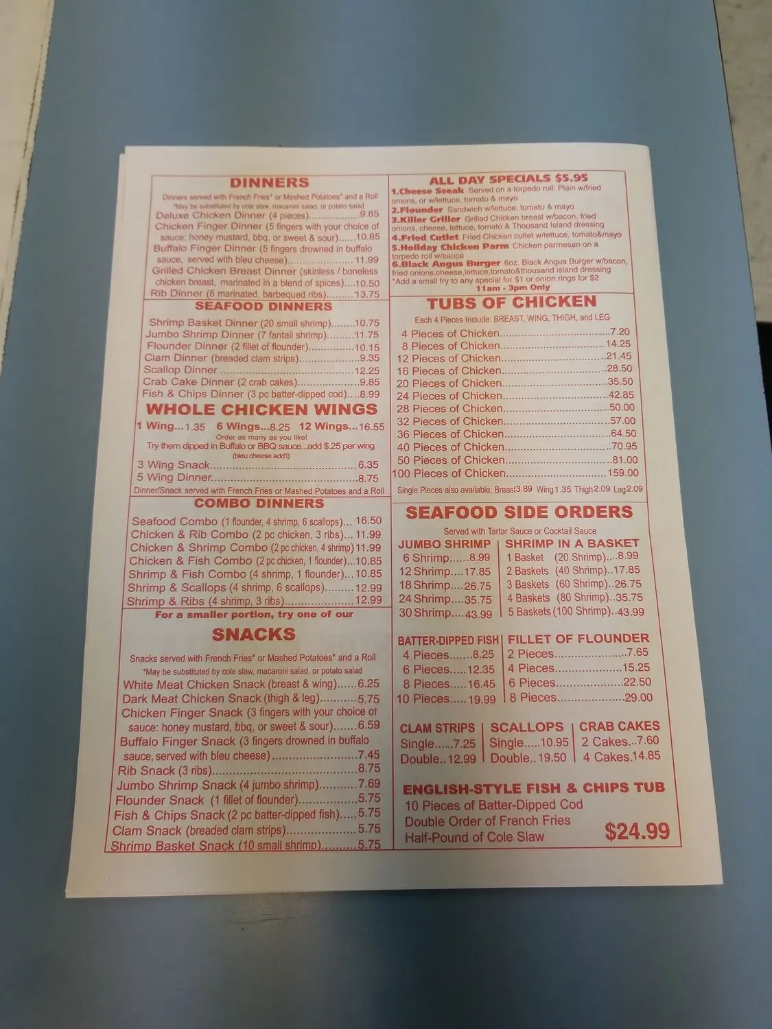 Menu 4