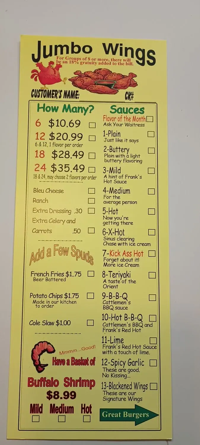 Menu 6