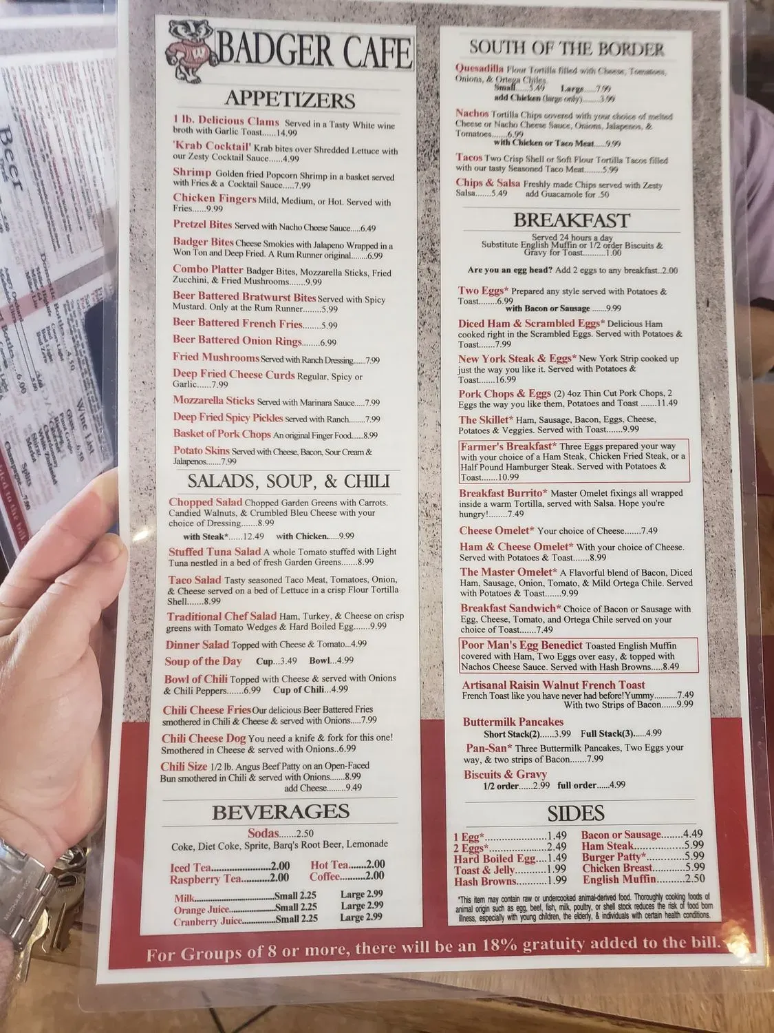 Menu 3