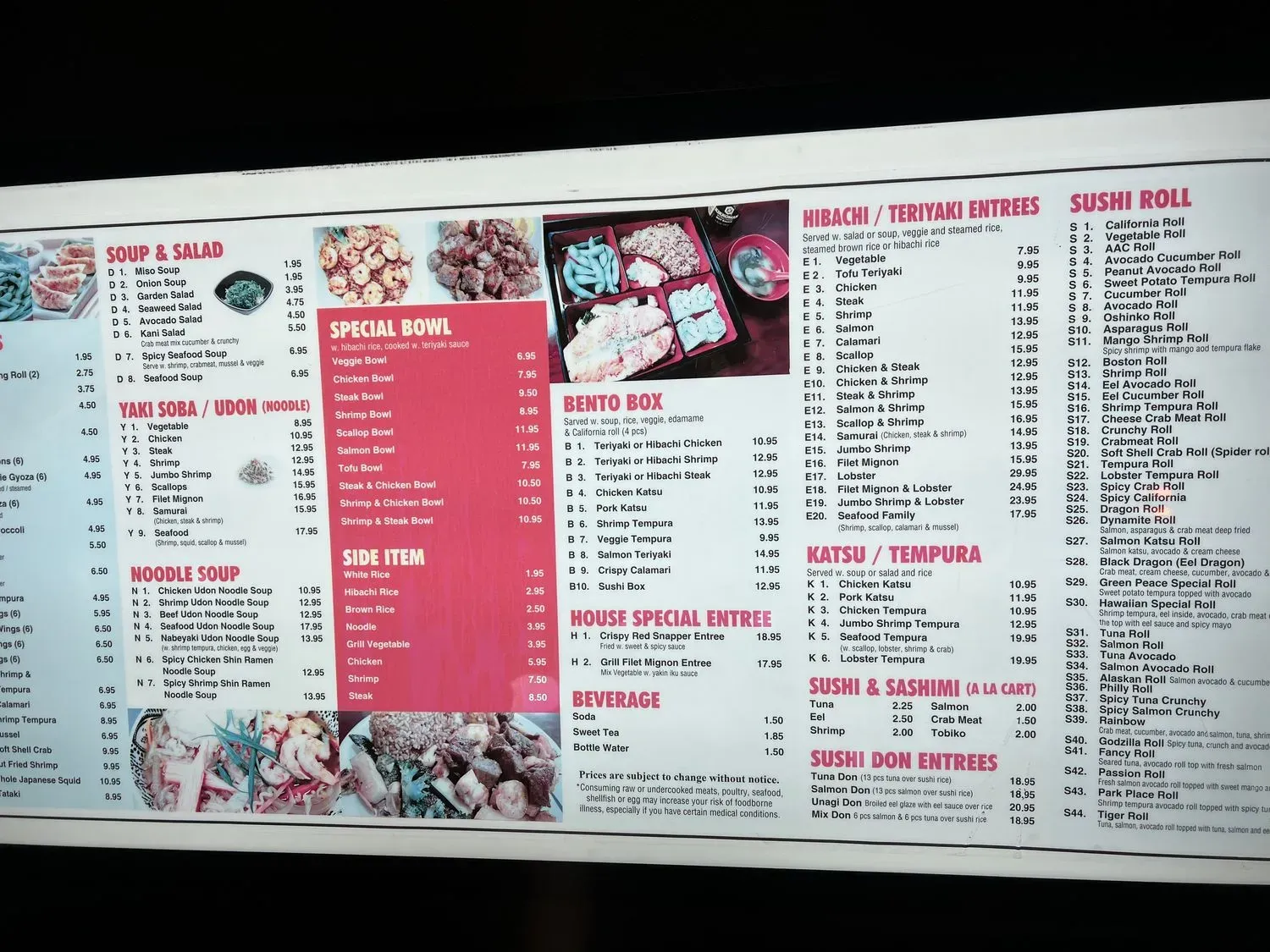 Menu 4