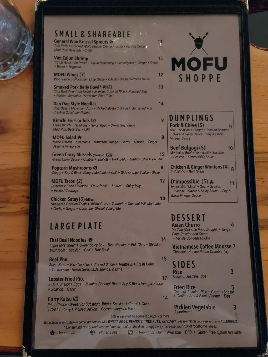 Menu 6