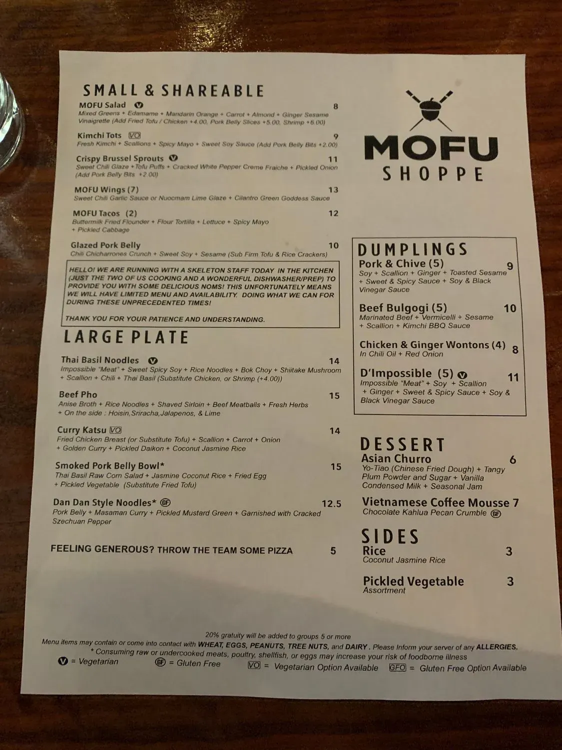 Menu 3