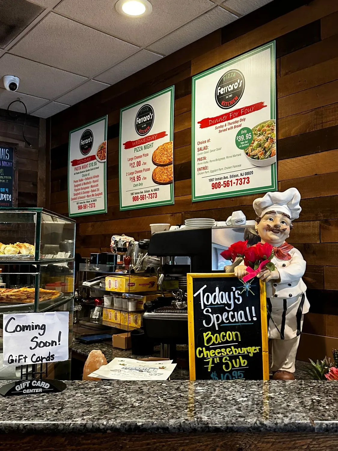 Ferraro's Pizzeria & Restaurant Menu - Updated October 2025