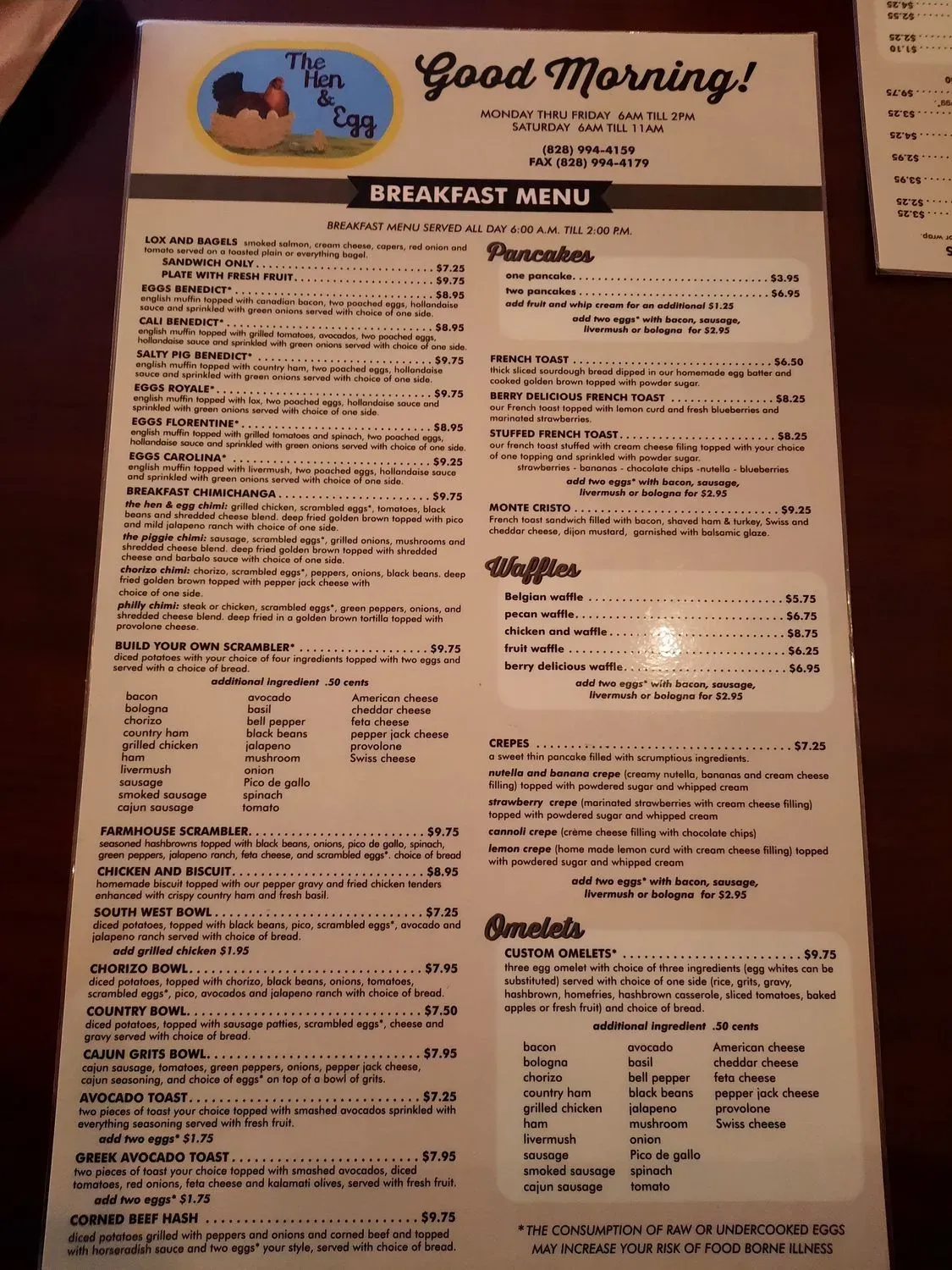 Menu 6