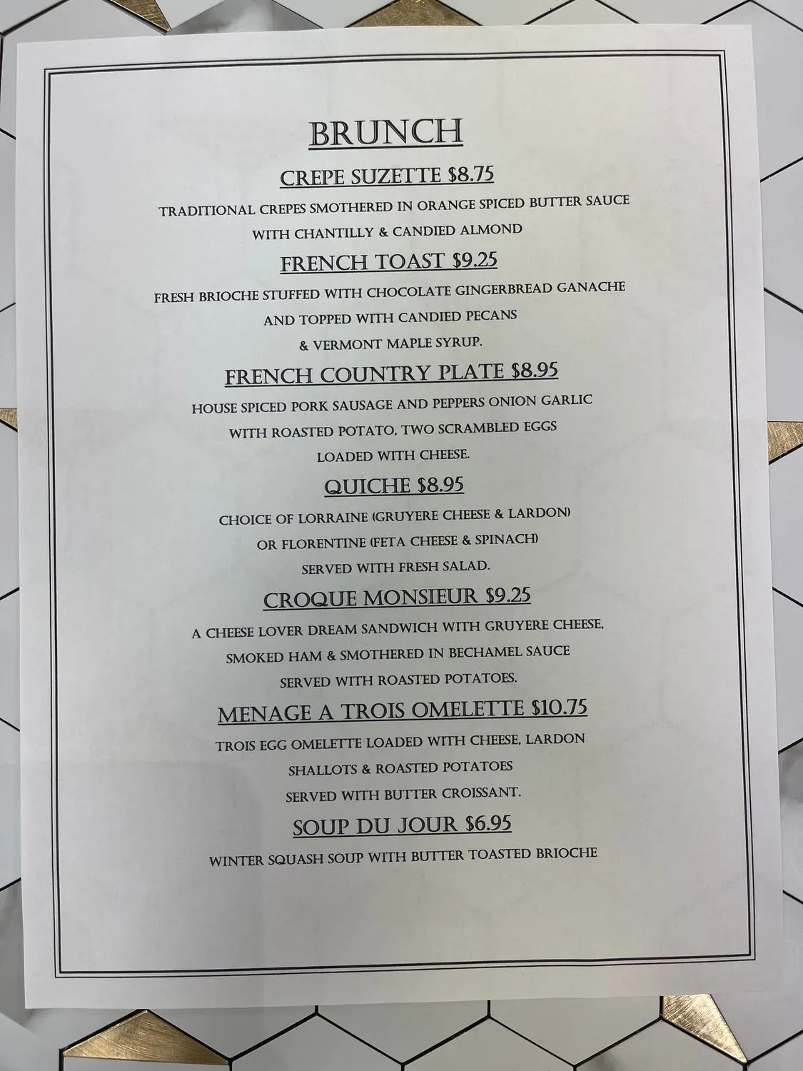 Menu 3