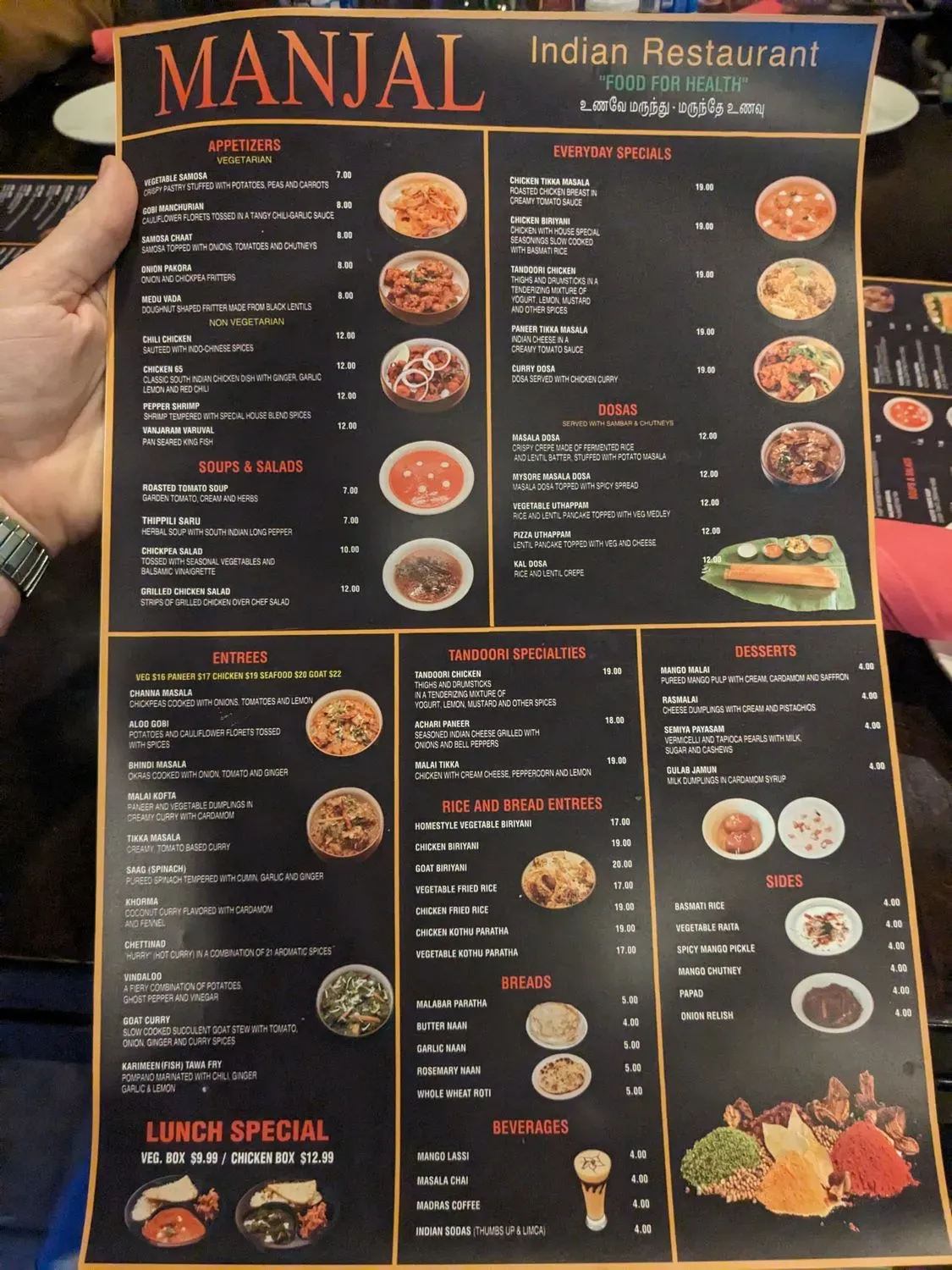 Menu 4