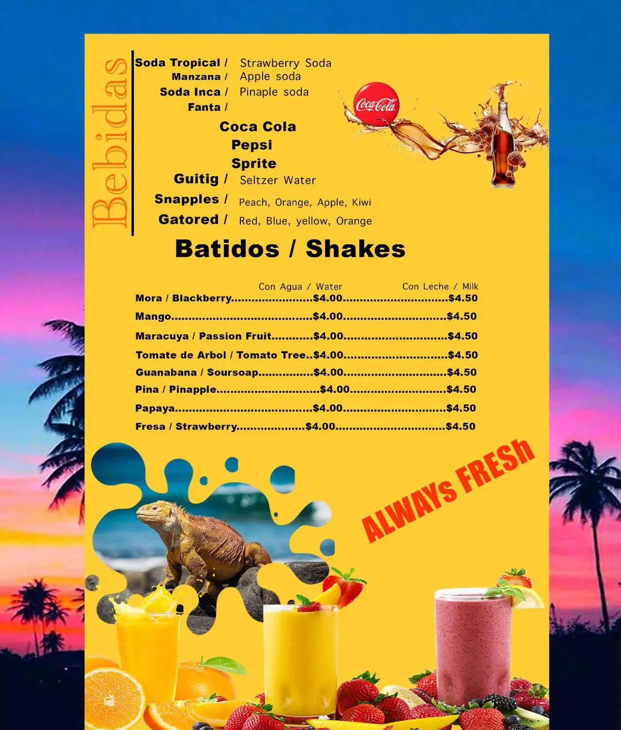 Menu 3