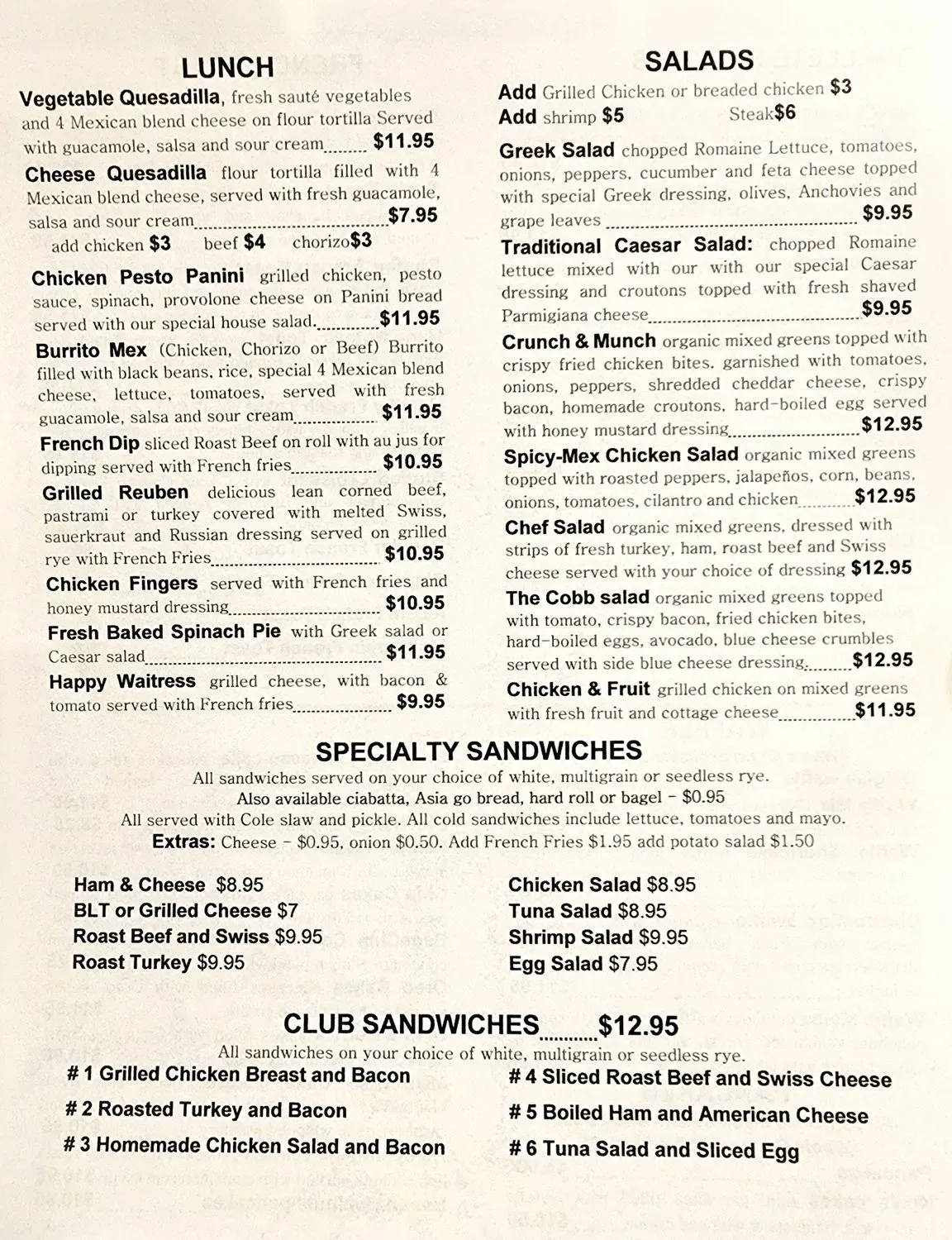 Menu 4