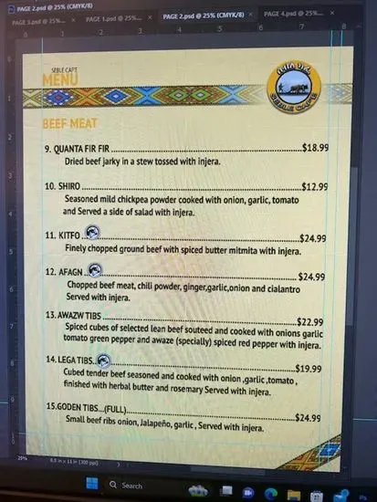 Menu 6