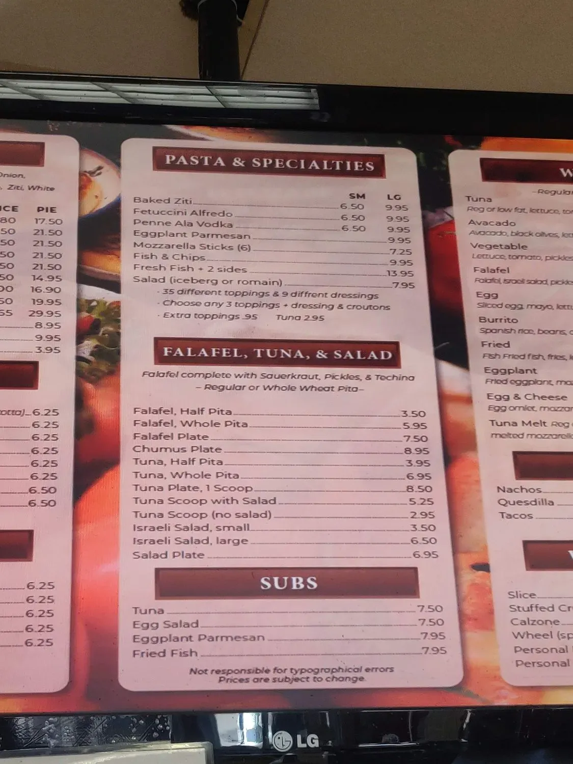 Menu 3