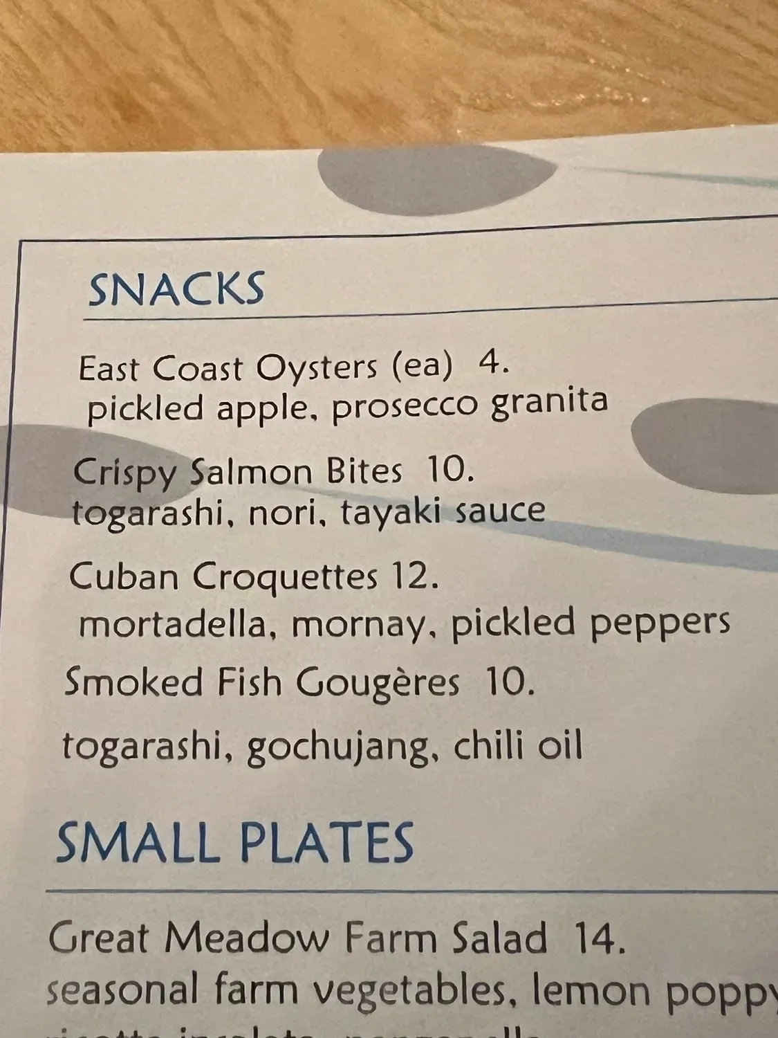 Menu 6