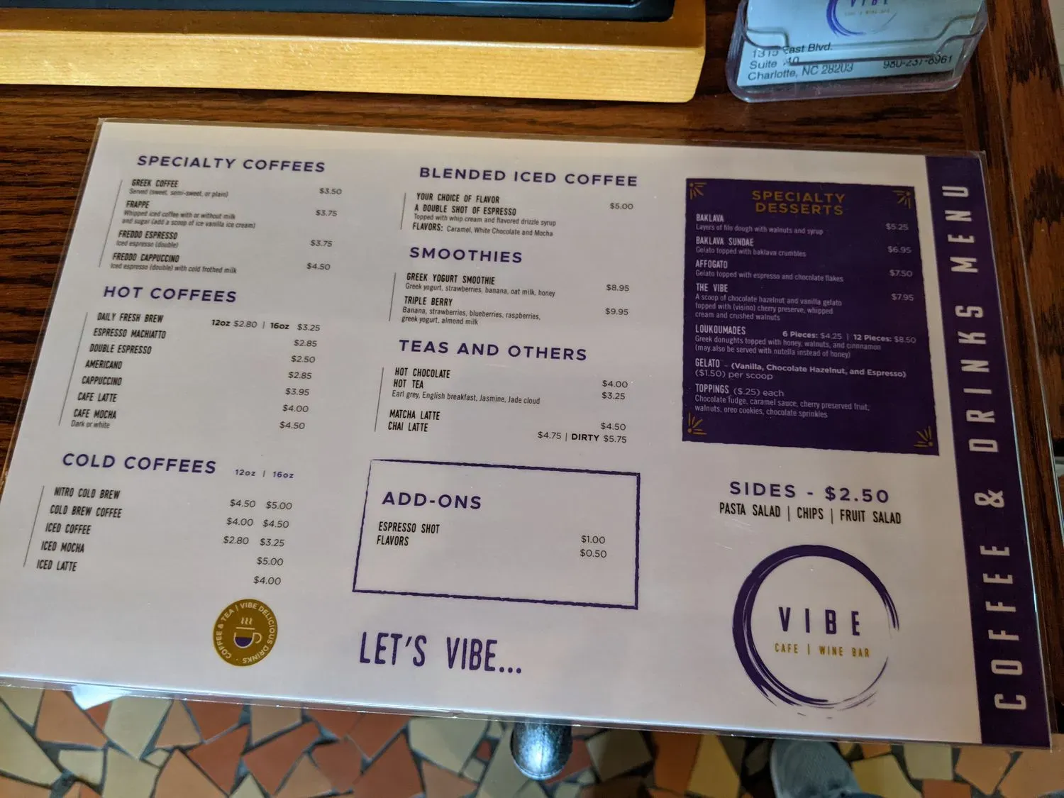 Menu 4