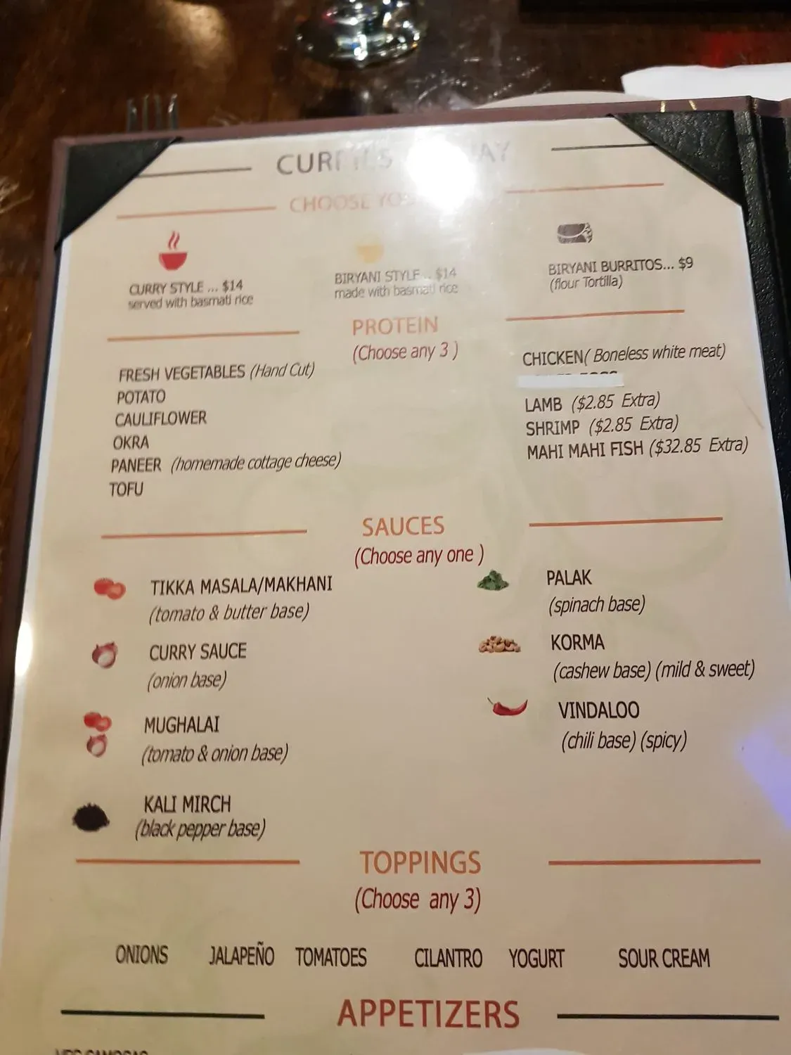 Menu 3