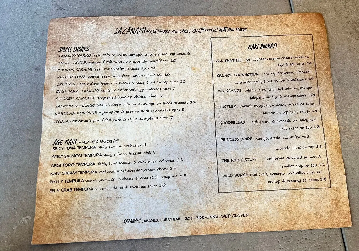 Menu 3