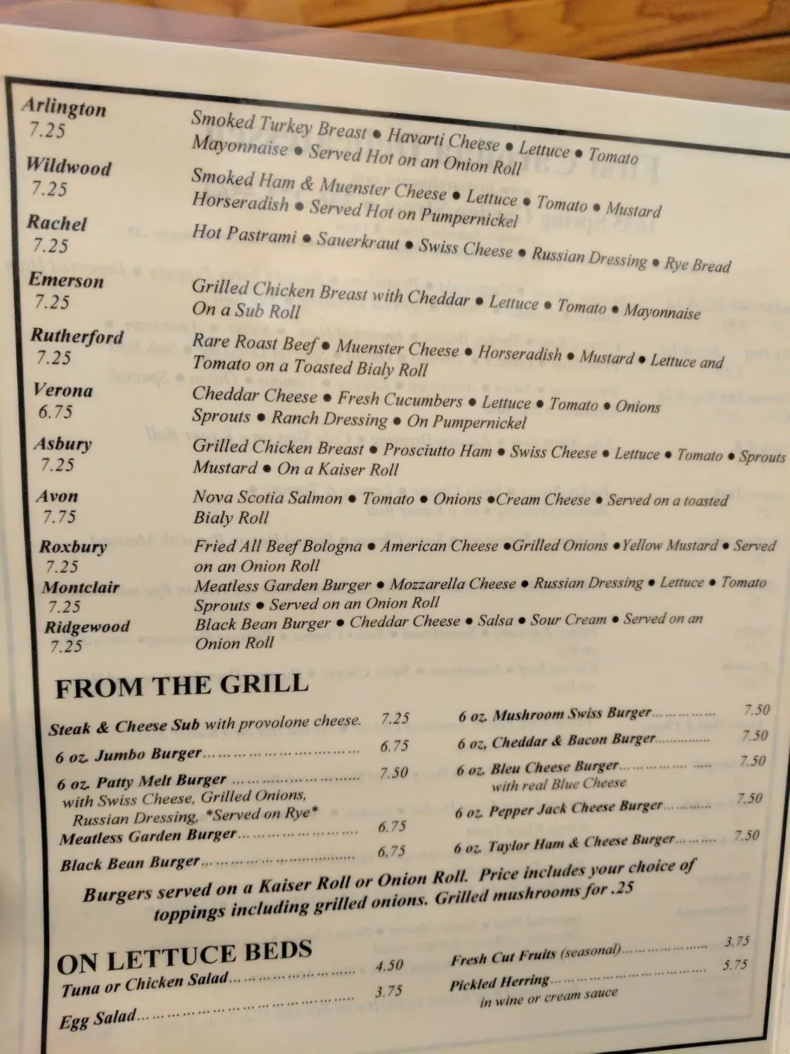 Menu 3