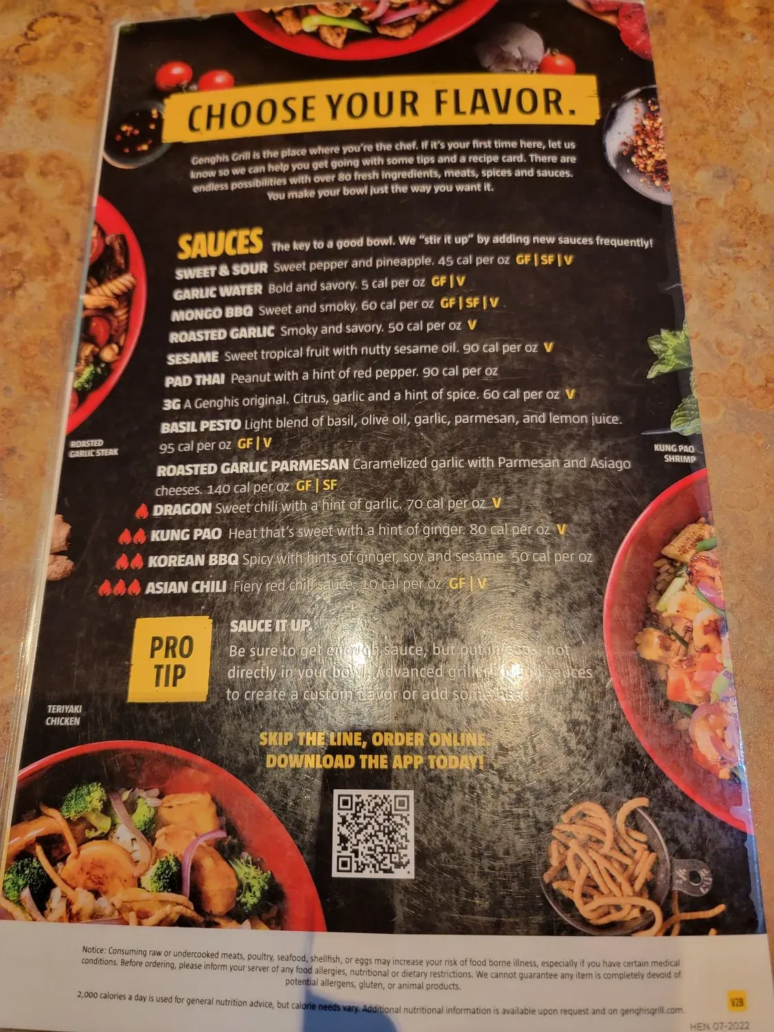 Menu 4