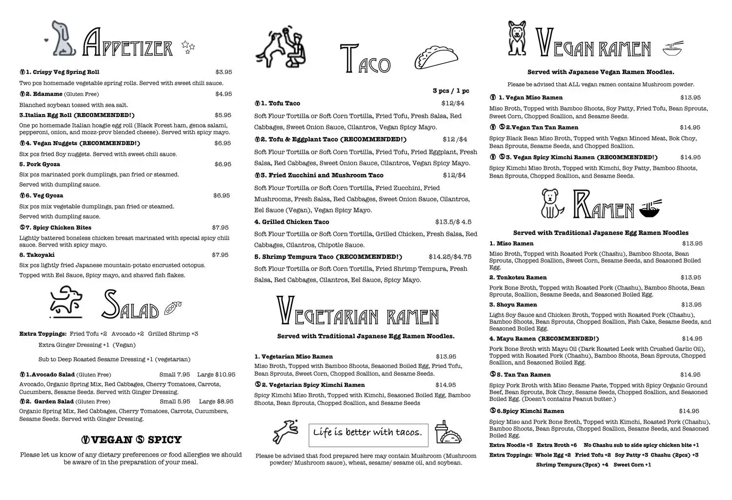 Menu 3