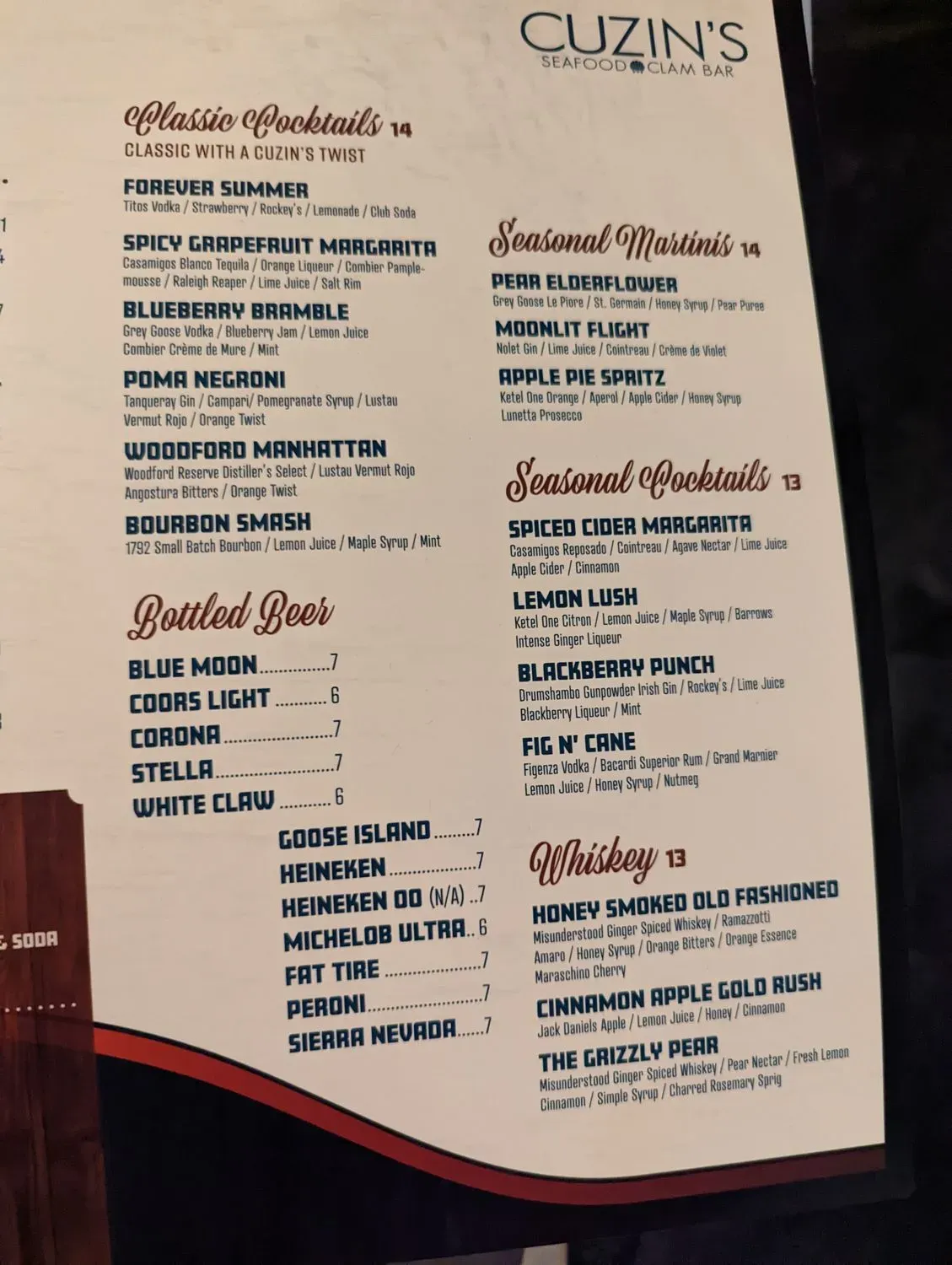 Menu 6