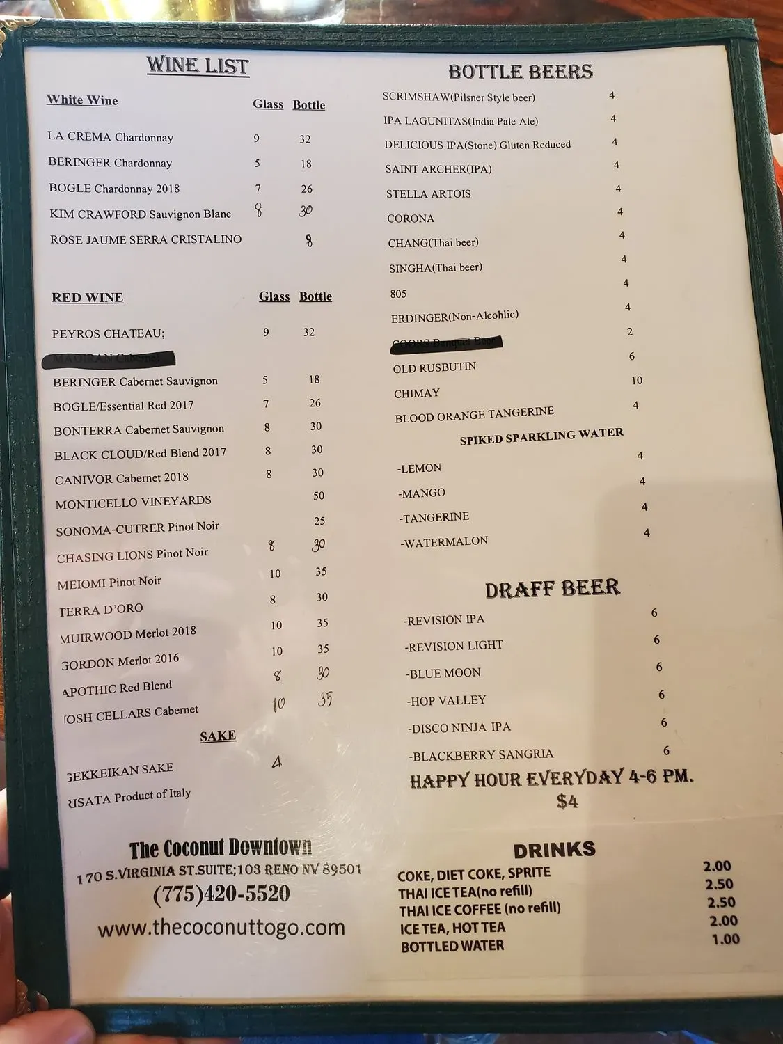 Menu 6