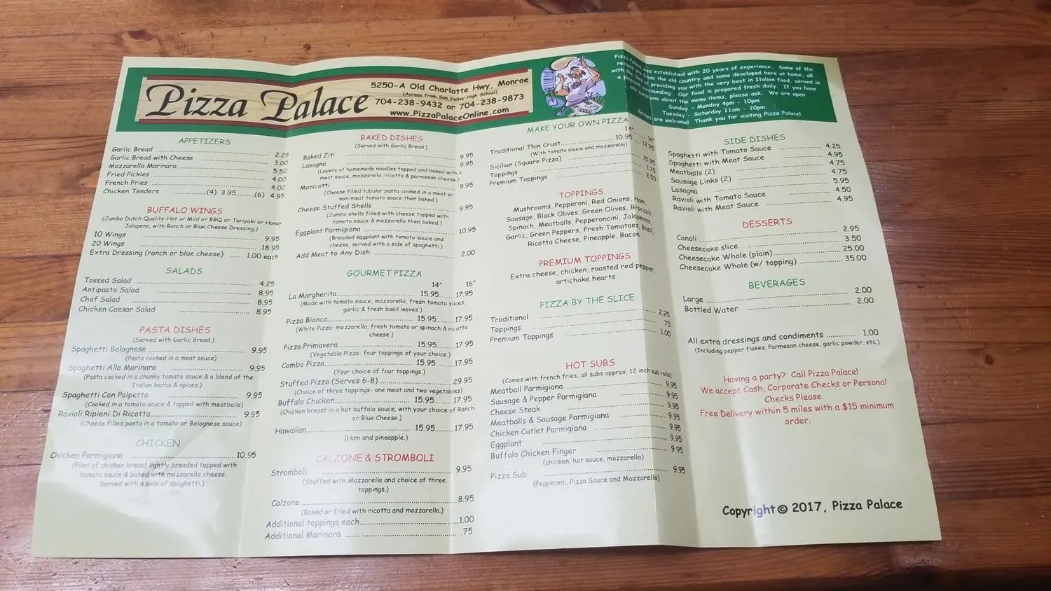 Menu 4