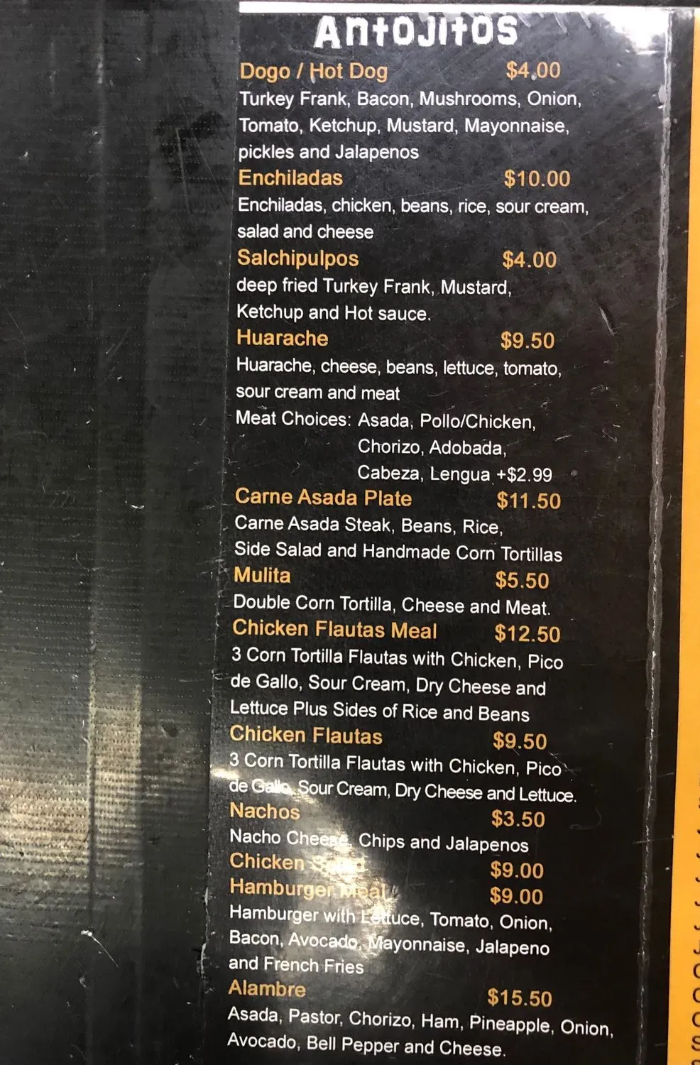 Menu 3