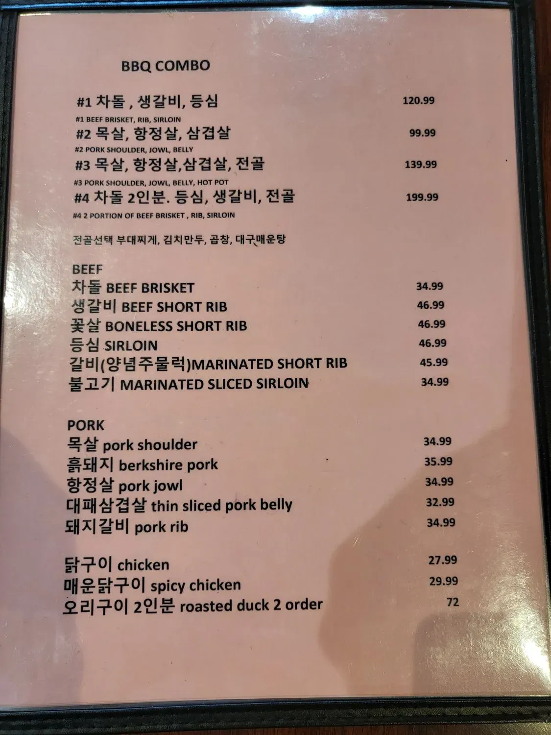 Menu 4