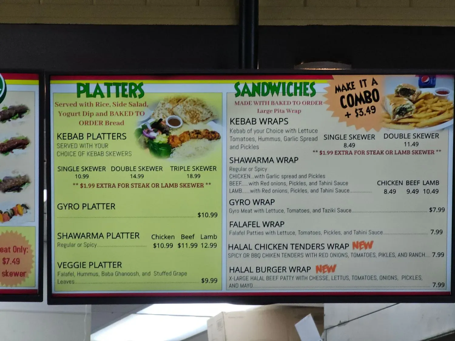 Menu 6