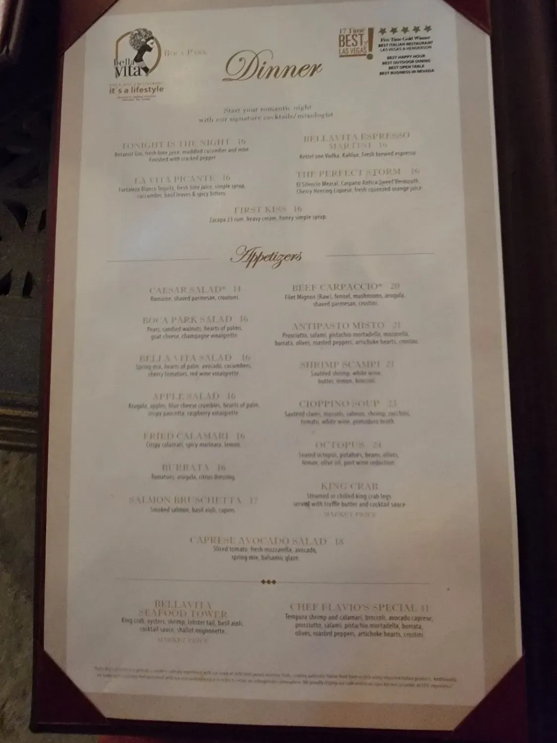 Menu 4