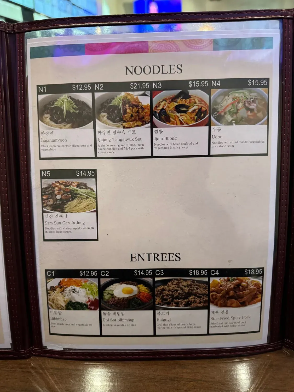 Menu 4