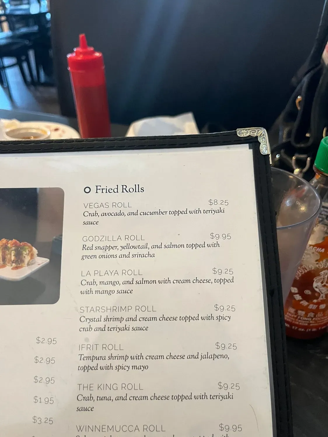 Las Arenitas Sushi Restaurant Menu - Updated October 2025