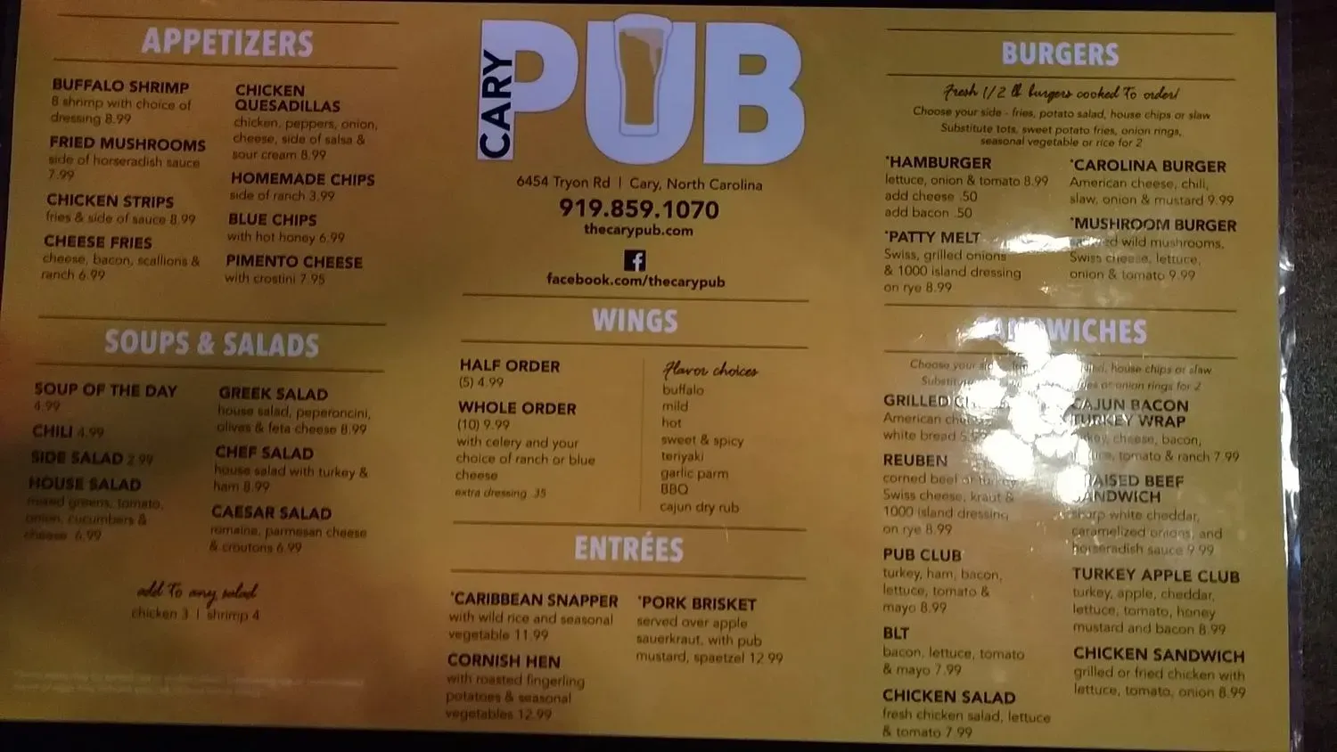 Menu 3