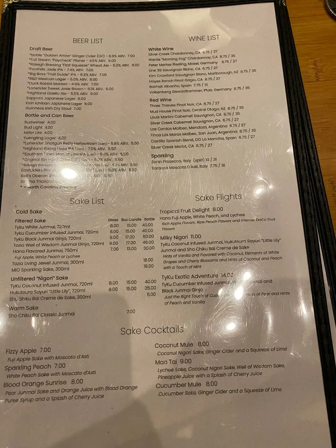 Menu 3