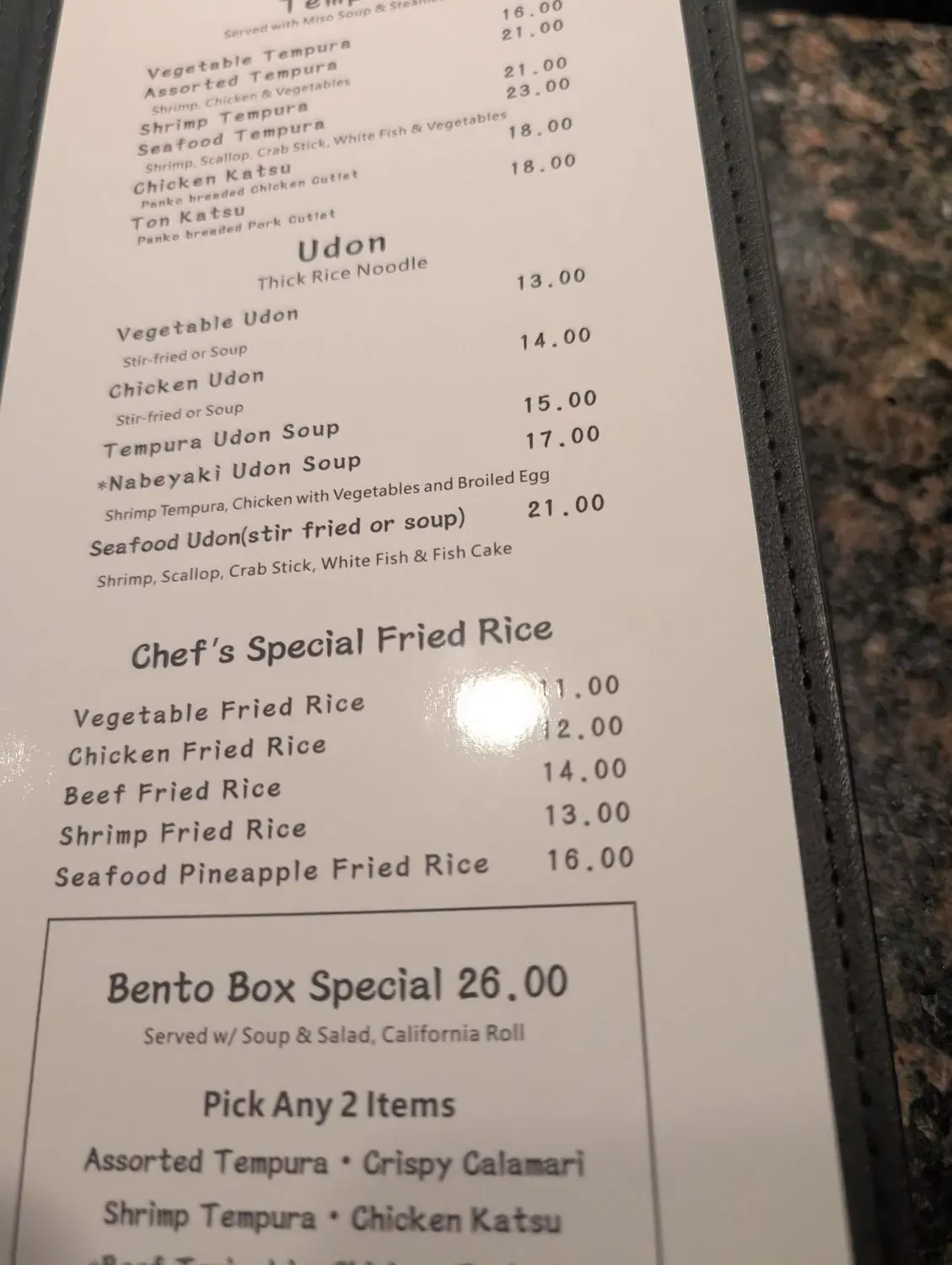 Menu 6